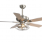 Retro American ceiling fan light cross-border customized export ceiling fan light 110V fan living room light