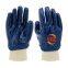 Snellsafety Jersey Liner Nitrite Safety Cuff Oil Resistant  Glove