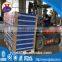 Impact resistant hockey rink HDPE fence barriers
