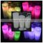 Electronic Wax Candles 3 candles that mimics a real candles with Remote Control & Timer Made With Real Wax