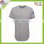 100% polyester Custom blank polyester sublimated dry fit full button baseball jerseys/uniforms wholesale
