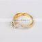 Thailand jewelry manufacturer ring made of big stone 18k gold plating ring designs