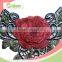 WIDEN ODM Welcomed 100% Polyester Multi Color Fancy 3D Water Soluble Embroidery New Neck Designs Crochet Lace Collar For Girl