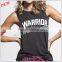 100% Cotton Low Cut Loose Fit Women Sleeveless Sports T Shirt Dry Fit Plain GYM Yoga T shirt                        
                                                Quality Choice