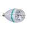 NEW Style RGB Full Color E27 3W AC 110V 220V LED Bulb Crystal Auto Rotating Stage Effect DJ Mini Laser Disco Stage light lamp