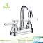 Best Quality Plastic Chromed Dual Handle Upc Basin Faucets