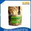 laminated packing bag for nuts/side gusset stand up pouch with zipper/flat bottom plastic packaging bag