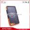 outdoor waterproof 2015 products 4000mah rohs solar power cell phone charger for mobile