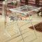 2.16 high quality and new design acrylic square folding tables for dining room and restaurant