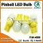 AC 6.3V 5630 2 SMD LED Pinball Bulb with frosted cap
