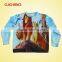 Fashion round neck pullover, custom sublimation cheap wholesale custom crewneck sweatshirts
