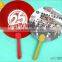 Guangzhou custom plastic products promotional hand fan/plastic fan