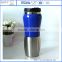 Peanut cup promotional logo printed stainless steel peanut travel mug /peanut mug