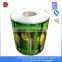 mozzarella cheese pe multilayer laminated food packaging film roll wholesale