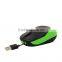 Low price OEM durable usb rechargeable wired optical mouse made in China