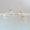 Beautiful Silver Earring Clips With High Quality Made In China