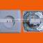 Europe flush mounting 2 pin socket outlet with ground (F3010)