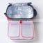 Wholesale Insulated Cooler Bag Meal Management Bag with 3 pieces food containers