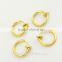 15 mm Wide Spring Factory Wholesale Colored Captive Hoop Nose Rings