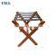 furniture for hotel bedroom folding wooden luggage rack