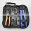 MC4 crimping tool for solar cable assemblies