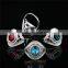One dollar shop fashion jewelry crystal rhinestone zin alloy ring for girls
