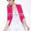 2016 fashion jacket polyester cotton 350gsm for lady suit