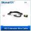 Milan HID Xenon Ballast AMP Extension High Voltage Wire Cable Wiring Harness 1M 100CM H1 HID Extension Cable For Ballast