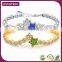Wholesale Market Women Star Blue Zircon Bracelet