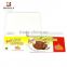 Ivory folding cardboard food paper packaging box lunch box for fried chicken