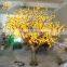 Artificial cherry blossom tree with led lights for christmas decorations