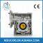 NMRV Transmission Aluminum Alloy Worm Gearbox worm wheel reducer economic,micro worm gearbox