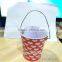 festival decorated tin bucket