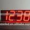 Red 20 inch LED led gas station price sign