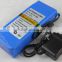 super 12v li-ion polymer battery 15000mah for monitor with battery charger/lithium battery for wholesale