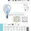 Led Lighting Bulb Led Light Bulb Globe Mini Size G45 P45 6W 470lumen 200 Degree Repalce 40W CE RoHS Approval E27 E26 E14 Plastic