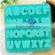 Wholesale custom silicone 26 alphabet letter chocolate molds