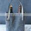 Hign Quality Waxed Canvas Wine Tote For Two Bottles Wholesale