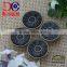 Fashion metal jeans button plastic insert custom button for jean