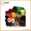 Colorful 100 polyester felt blanket fabric wholesale