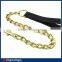 Dog Chain with pvc handle and Safety hook,Chrome Plated Dog Link Chain