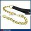 Dog Chain with pvc handle and Safety hook,Twist Type Welded Dog Chain