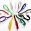 B680 14" Long Hook and Loop Puppy ID Bands Collar Soft Adjustable Reusable Pet ID Tags