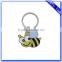 Wholesale cheap metal keychain for Christmas gift