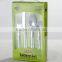 24PCS Stainless Steel Cultery Set Plastic Handle With PVC Box Packing