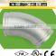 304 Stainless Steel Grooved Equal Elbow 45Degree Pipe Fittings