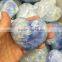 High Quality Natural Blue Aquamarine Kyanite Crystal Heart Stones For Sale