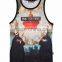Custom sublimation printing Tank Top Men's Vest Customized Printing Service Bulk Wholesale Clothing China Manufacturer Direct