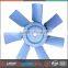 HD800 6D14 ME039960 Excavator Radiator Diesel Engine Plastic Cooling Fan Blade