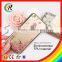 Crystal Clear flower Plate Transparent TPU Silicone Flexible Soft Back Cover Case for iPhone 6